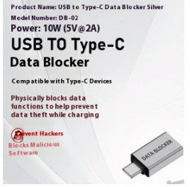 Notebook Phone Data Shielding USB Male To Type-C Female Adapter